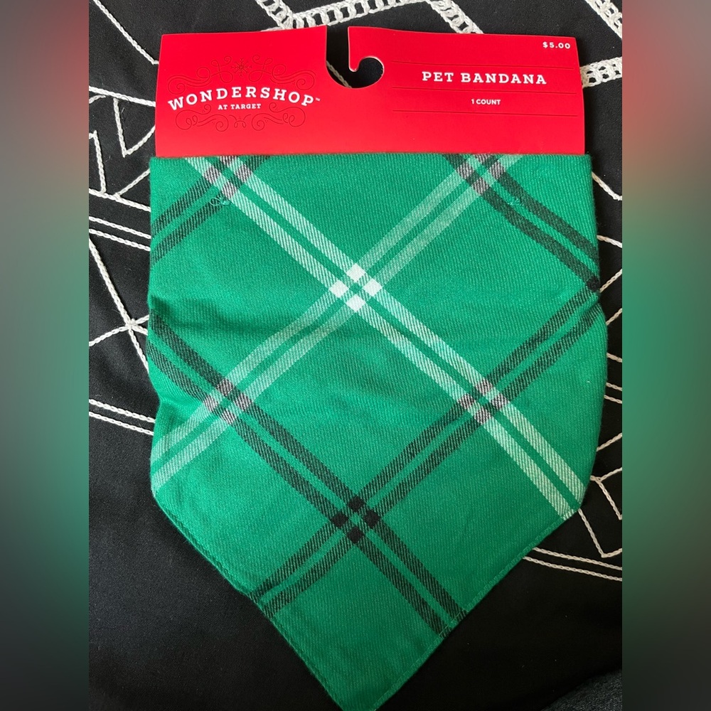 Wondershop Emerald Tartan Bandana